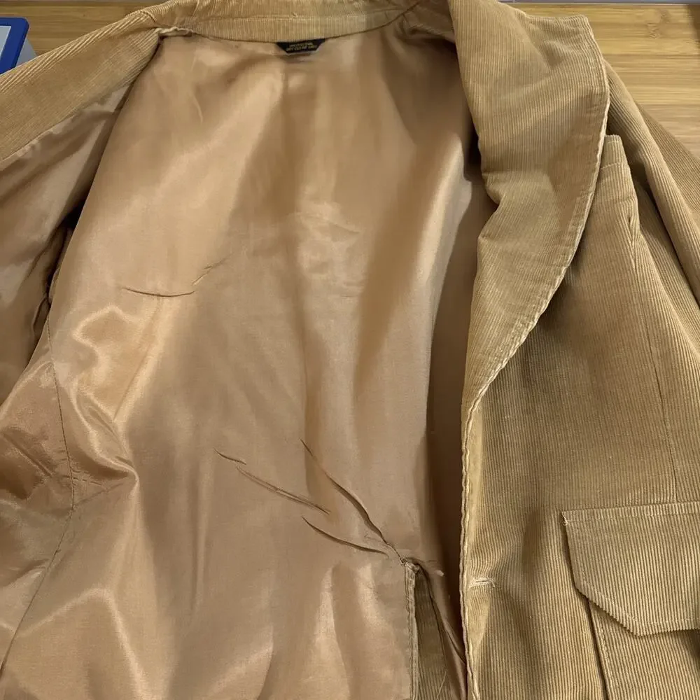 Vintage Men’s Corduroy Blazer - 42 R - Elbow Patches - See Description